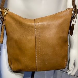 Coach legacy distressed brown crossbody  purse